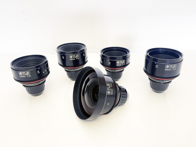 Canon FD-X TLS set of 5 lenses for sale