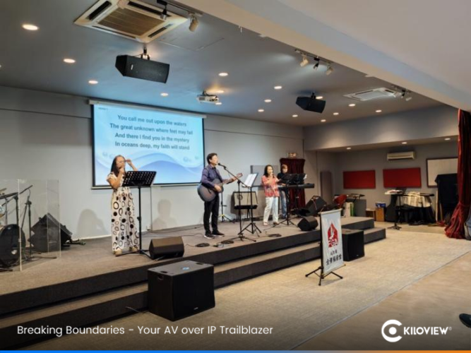 From Sound to Vision - Kiloview NDI Solution Powers Multi-Floor AV Distribution for Full Gospel Assembly