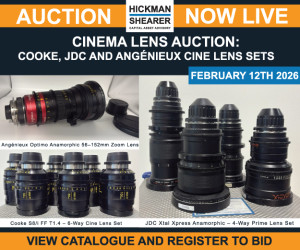 Cinema LEns auction