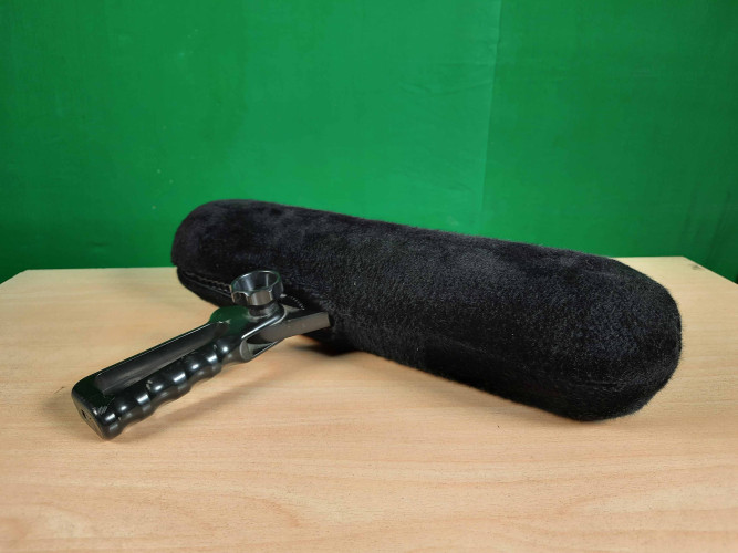 Rycote windshield blimp with fabric outer covering and pistol grip - image #3
