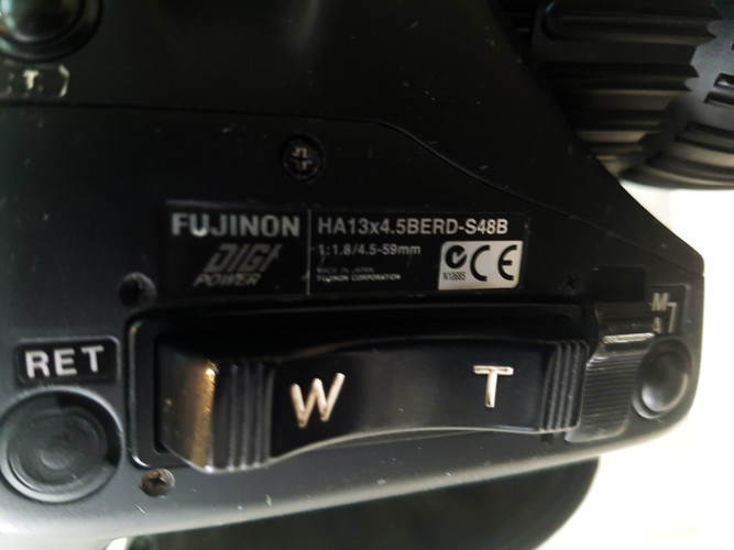 Fujinon HA13x4.5 BERD-S48B +REMOTES