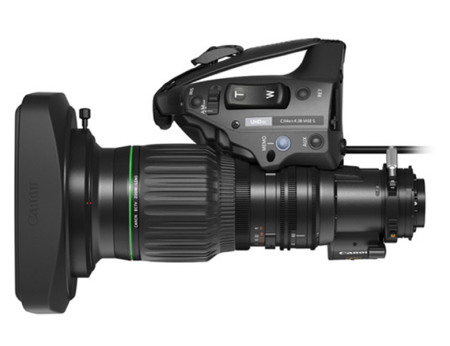 Canon CJ14EX4.3 IASE 4K UHD 2/3" 14x Portable Servo Zoom Lens - image #4