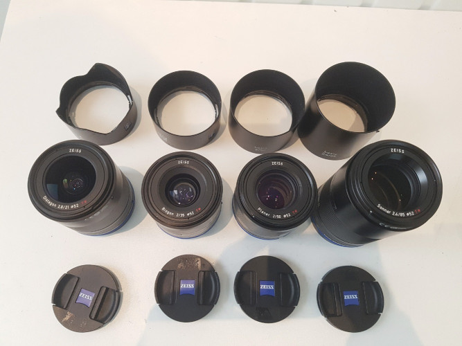 Zeiss LOXIA 4 lenses set - image #1