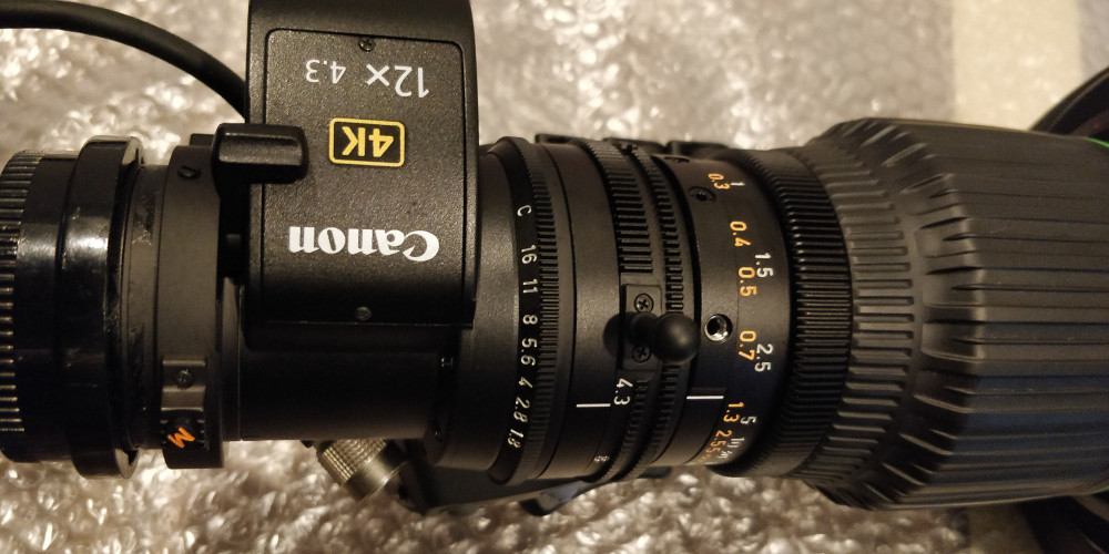 Canon 4.3-52mm 4K UHD Portable Full-Servo Lens with 2x Extender - image #4