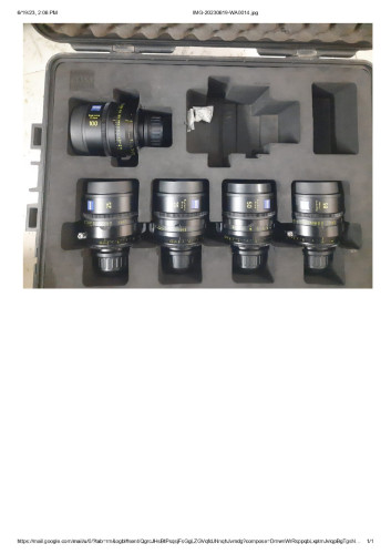 Zeiss Supreme Prime 6 Lenses - image #9