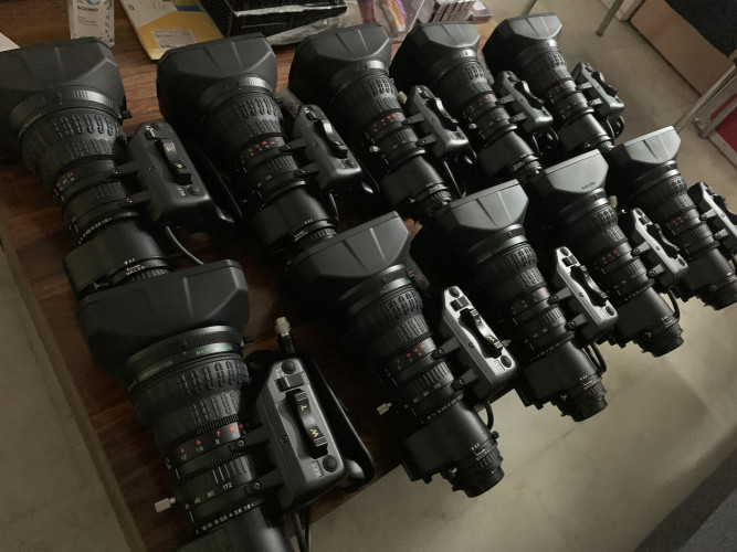 Fujinon 20x BERM lenses with 2x doubler - image #1