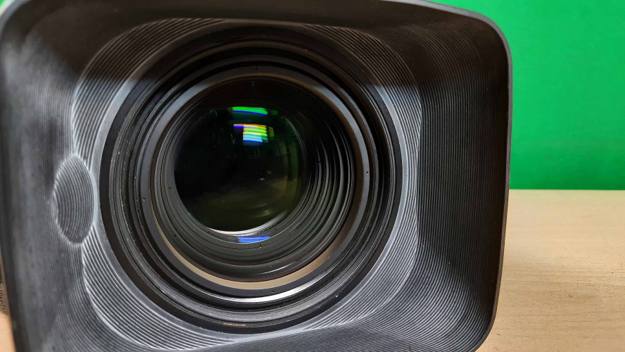 Canon HJ22 x 7.6 B IRSE semi servo HD zoom lens with B4 mount - image #3