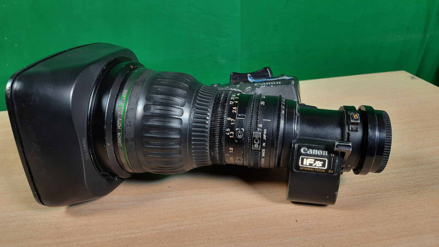 Canon HJ22 x 7.6 B IASE FULL servo HD zoom lens with B4 mount - image #1