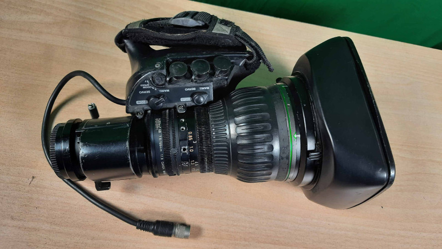 Canon HJ22 x 7.6 B IASE FULL servo HD zoom lens with B4 mount - image #2