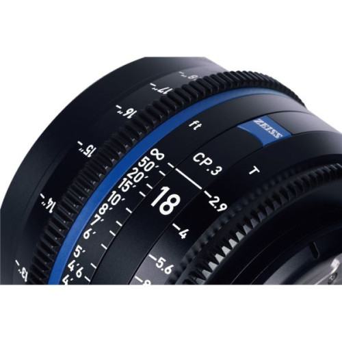 Zeiss CP.3 18mm 2.9mm Compact Prime Lens (PL Mount, Feet) - image #4