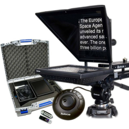 Autocue 10" Prompter Package, QStart, Controller & Carry Case - image #1