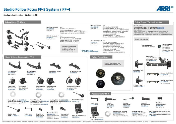 ARRI FF-4 Follow Focus set for 19mm rods (Black Edition) - image #6