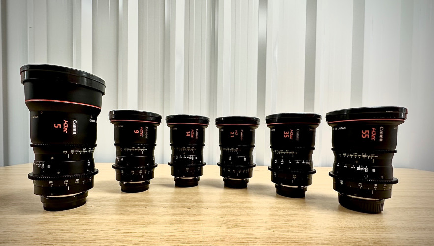 Canon FJs HD-EC 2/3” Set of 6 Prime Lenses - image #1