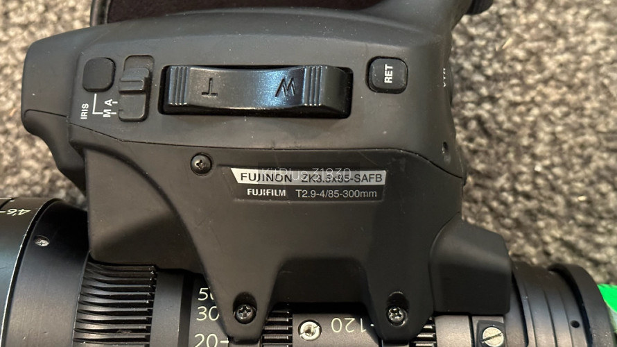 Fujinon ZK3.5x85-SAFB PL mount 85-300 zoom with servo grip, in excellent condition - image #1