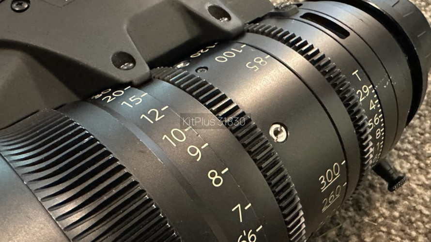 Fujinon ZK3.5x85-SAFB PL mount 85-300 zoom with servo grip, in excellent condition - image #2