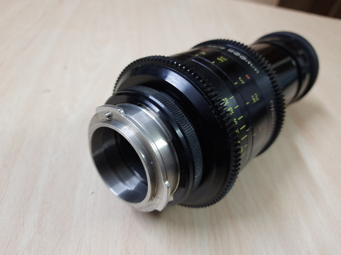 Optex Macro 200 mm vintage lens, re-housed by Optex - image #3