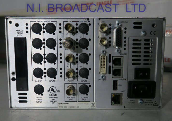 Harris TVM950  HD / SD  LCD waveform vectorscope - image #2
