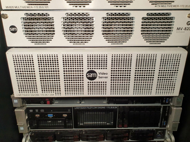 SAM / Grass Valley SQ Live Touch Fast Highlights and Replay System. - image #1