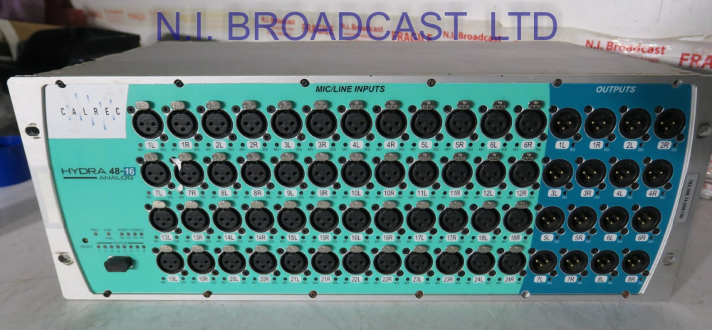 Calrec hydra 48-16 analog breakout / stagebox  (ad5600-2) with fibre - image #6