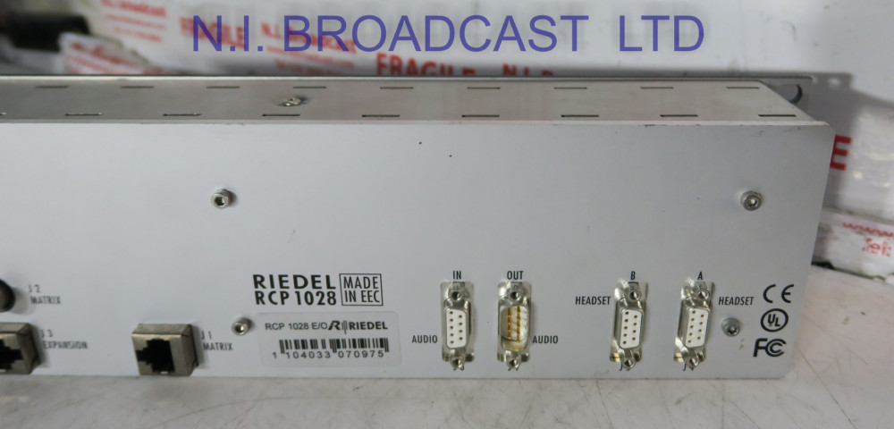 Riedel Artist  rcp1028e 2U intercom panel - image #3