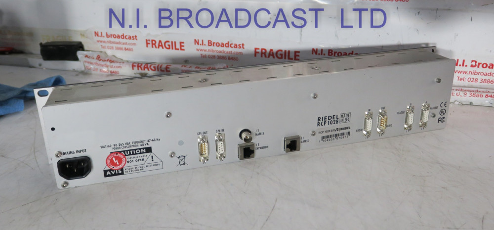 Riedel Artist  rcp1028e 2U intercom panel - image #2