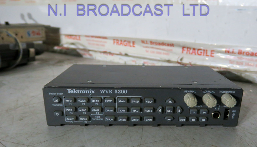Tektronix WVR5200  3G / HD full licensed waveform vectorscope - image #4