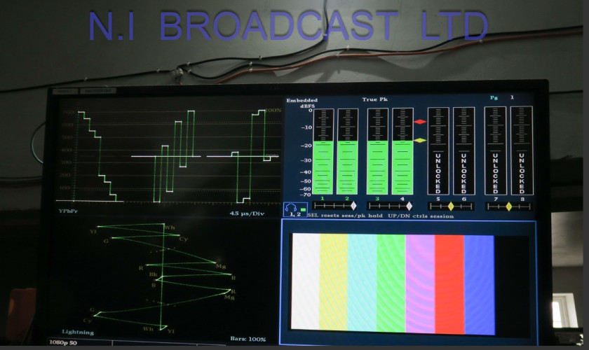 Tektronix WVR5200  3G / HD full licensed waveform vectorscope - image #5
