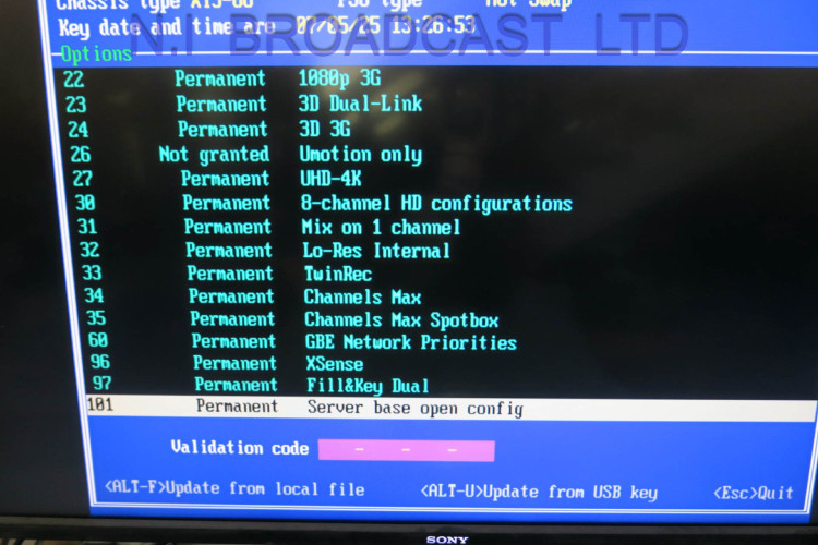 EVS XT3 12channel max 4k, 3g, super motion etc - image #4