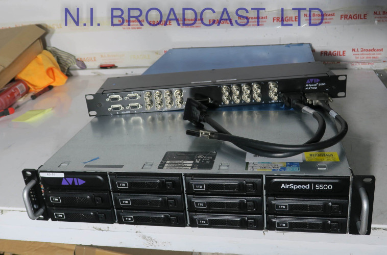 Avid Airspeed 5000 4chabbek  mpeg2 HD  video server - image #1