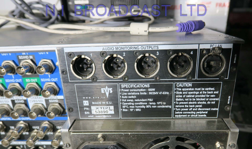 EVS XT2 6 channel with 3G, super and hyper motion, multiviewer etc - image #21