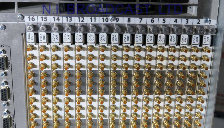 Grass Valley / Miranda nv8140 126x288 video router - image #3