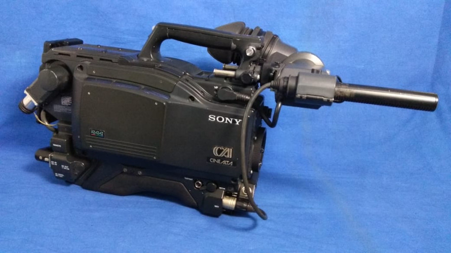 Sony HDC F950 camera (B4 mount, 2/3") with Cine Alta features, HDVF 20a viewfinder, and 4:4:4 output. - image #3