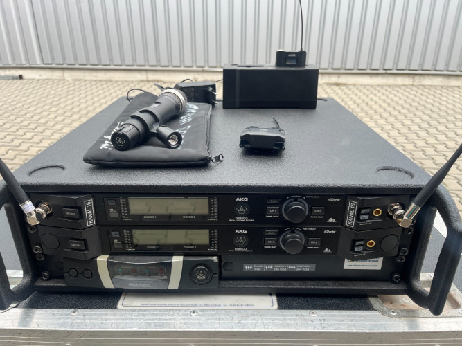 AKG DMS800 wireless system - consisting of DSR800, DHT800, DPT800 - image #1