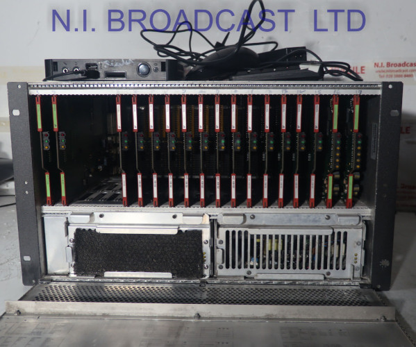 Riedel Artist 128 intercom with AES, COAX, AIO, CPU fibre cards etc + computer software - image #3