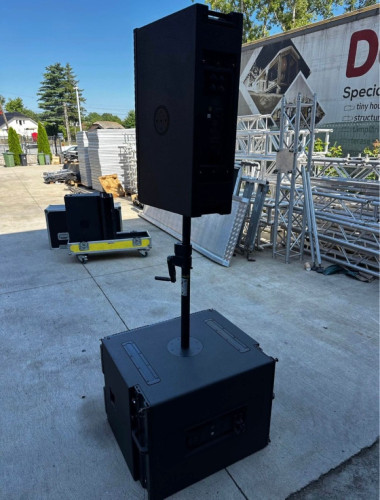 Adamson Sound System with CS10P and CS119 sub - image #1