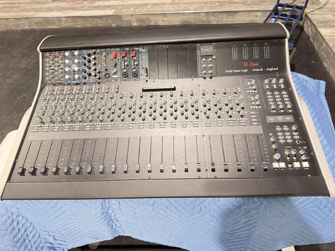 SSL XL-Desk 40-Input Analog Console – Pro-Grade Mixing Power - image #1
