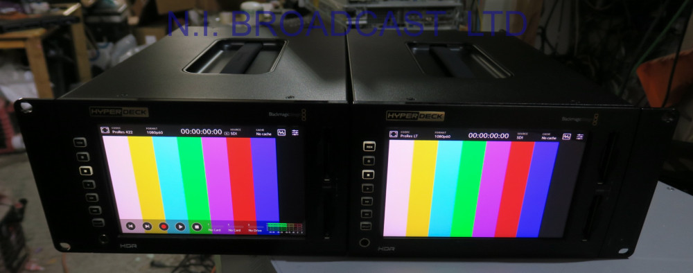 Blackmagic Hyperdeck Extreme 8k HDR recorder with touchscreen (12G SDI etc) - image #4