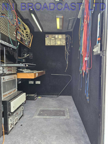 Mercedes 3 room 12 camera outside broadcast OBvan, (sony, RTS, evs etc) 12 cameras, HD currently, - image #7
