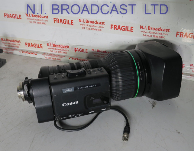 Canon CJ45EX9.7B IASE-V H  4k UHD long zoom ENG  lens with stabliser - image #6