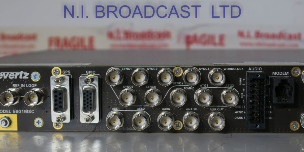 Evertz MSC5601 master SPG with 3G and GPS options - image #9