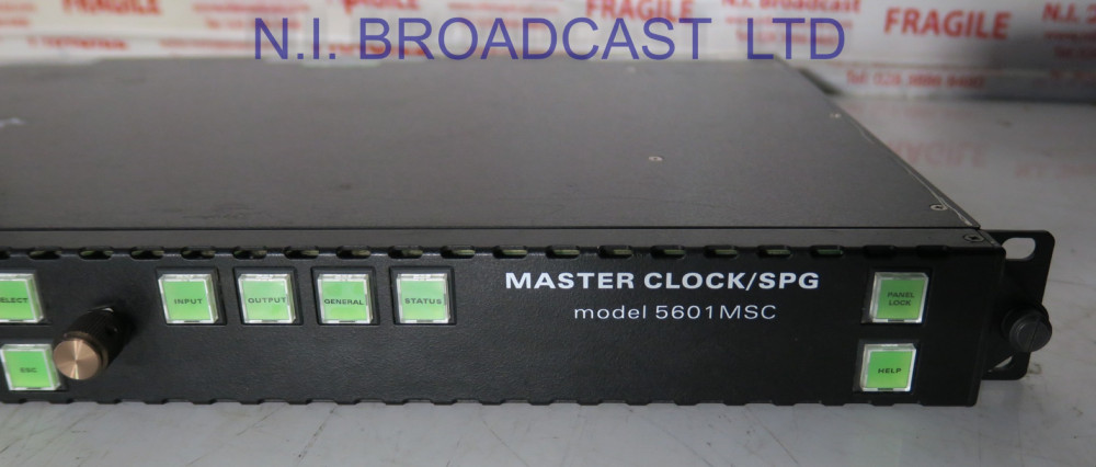 Evertz MSC5601 master SPG with 3G and GPS options - image #5