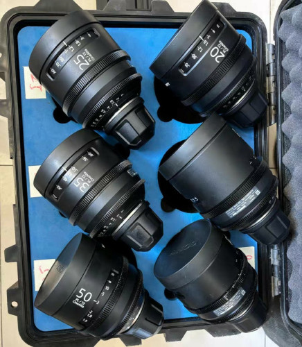 sony SONY SCL-PK6 / 20/25/35/50/85/135mmT2.0    cinealta  prime lens  PL mount - image #2