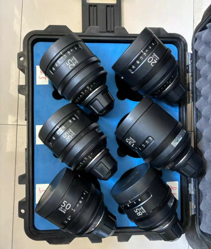 sony SONY SCL-PK6 / 20/25/35/50/85/135mmT2.0    cinealta  prime lens  PL mount - image #1