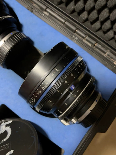 zeiss CP2 compact prime cine lens  5 piece:15/25/35/50/85 - image #2