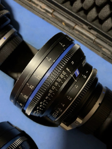 zeiss CP2 compact prime cine lens  5 piece:15/25/35/50/85 - image #3