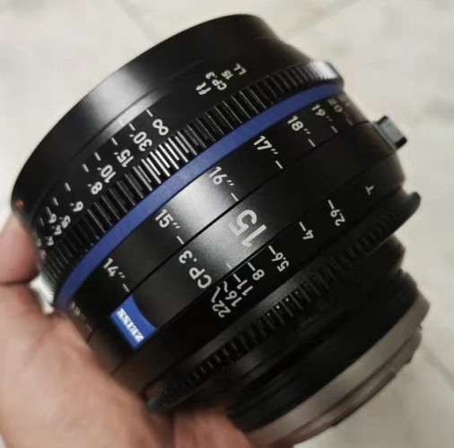 zeiss CP3 compact prime cine lens 5 piece:15/25/35/50/85 - image #1