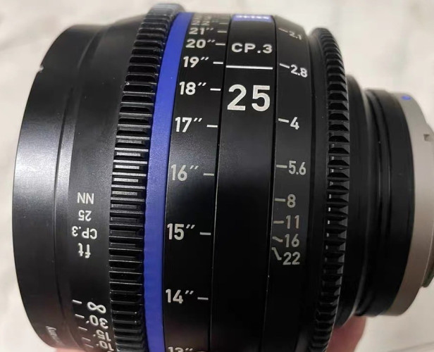 zeiss CP3 compact prime cine lens 5 piece:15/25/35/50/85 - image #2