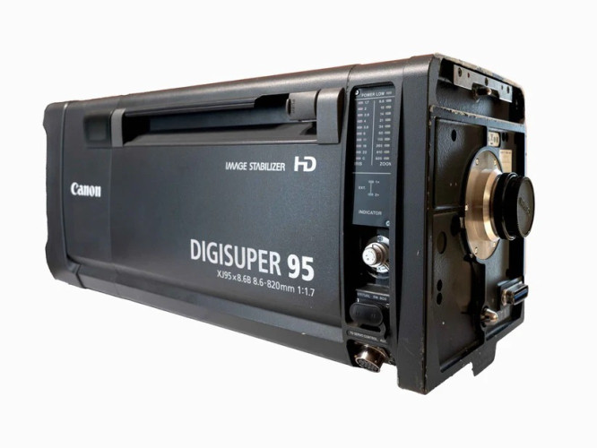 CANON XJ95x8.6B DIGISUPER 95 HD LENS with Full Servo Remotes, Canon Support and Cases - image #2