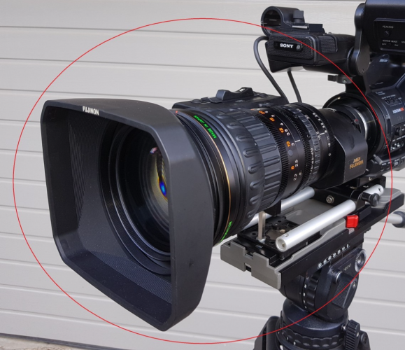 FUJINON TELE LENS HA25x16.5 BERD-S18 (16,5 - 413mm), 2x Extender, B4 Mount 2/3" - image #1