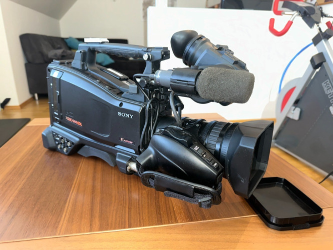 SONY PMW-350K XDCAM EX Camcorder with 16x LENS and PORTA BRACE carrying bag - image #1